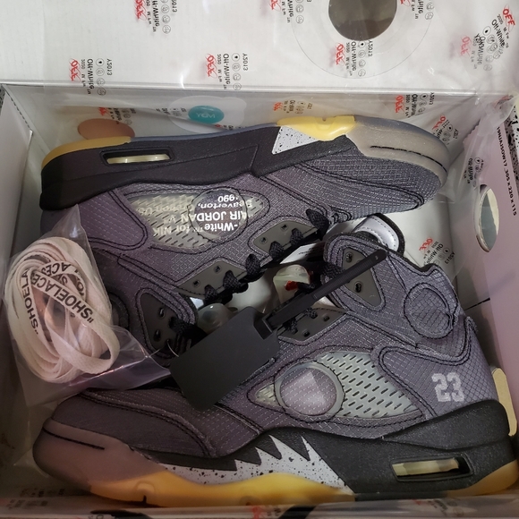 Off-White Air Jordan 5 Retro NIB - Picture 3 of 6